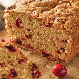 Quick Cranberry Bread Recipe Image